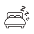 睡眠や安眠のアイコン
