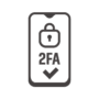 二段階認証の設定完了のアイコン