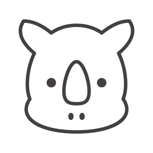サイのアイコン