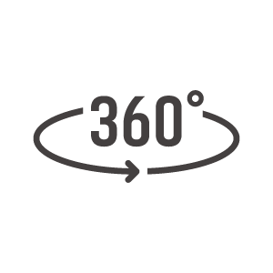 360度のイメージアイコン