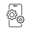 スマホのアプリ開発のアイコン