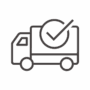 発送済み荷物のアイコン