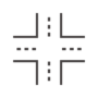 交差点のアイコン