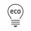 ecoの電球アイコン
