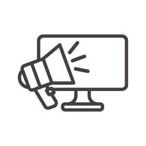 PC向けのプロモーションのアイコン