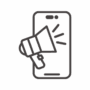 スマホ向けのプロモーションのアイコン