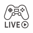 ゲームのライブ配信のアイコン