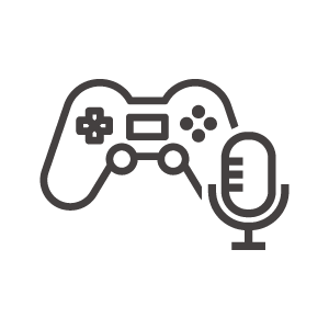 ゲーム実況のアイコン