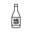 お酒（日本酒）のアイコン