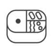 手作り弁当のアイコン