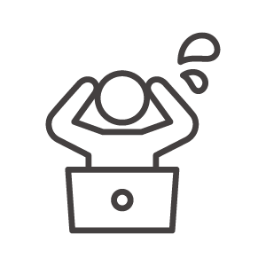 PC操作が分らない人のアイコン