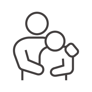 介護／助け合いのアイコン