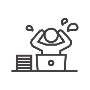 残業が終わらない人のアイコン