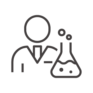 研究者や実験のイメージアイコン