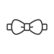 蝶ネクタイのアイコン