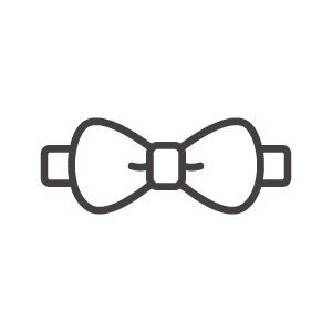 蝶ネクタイのアイコン