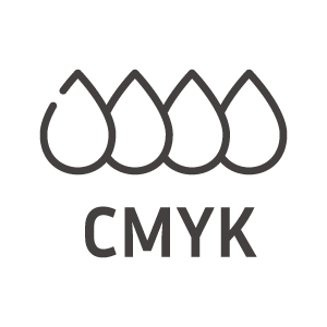 CMYK（インク）のアイコン