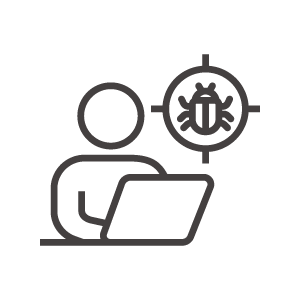 デバッガーのアイコン