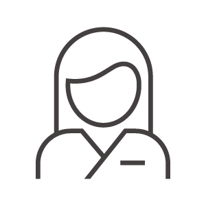 女性の患者アイコン