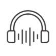 音楽を聴くアイコン