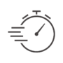 時間経過が早いイメージのアイコン