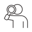 リサーチ／調査のアイコン