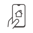 スマホで物件検索のアイコン