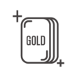 ゴールドのイメージアイコン