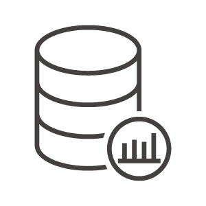 蓄積データのアイコン