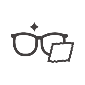 メガネクリーニングのアイコン
