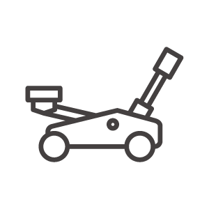 油圧ジャッキのアイコン