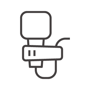 ピンマイクのアイコン