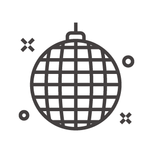 ミラーボールのアイコン