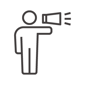 販促／プロモーションのアイコン