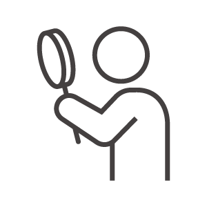 リサーチ／探すのアイコン