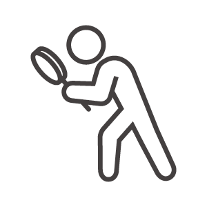 調査／探すのアイコン