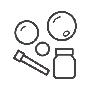 シャボン玉のアイコン