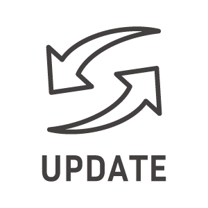 アップデート／更新のアイコン