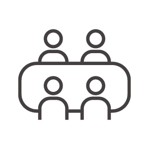 ミーティング中のアイコン