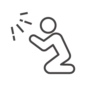 お祈りする人のアイコン