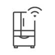 スマート家電（冷蔵庫）のアイコン