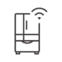 スマート家電（冷蔵庫）のアイコン