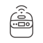 スマート家電（炊飯器）のアイコン