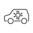 AIによる自動運転のアイコン
