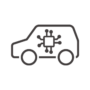AIによる自動運転のアイコン